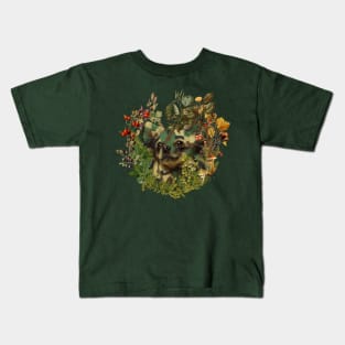 Camo Chihuahua Forest Adventure Kids T-Shirt